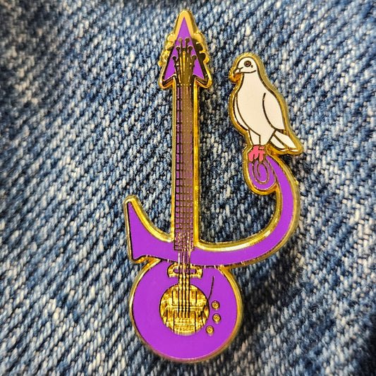 PRINCE REST IN PURPLE Pin