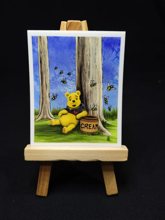 WINNIE THE WU sticker