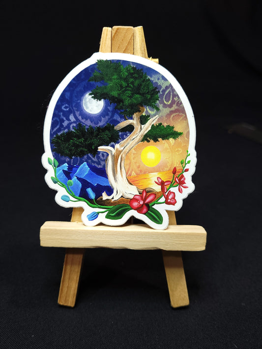 YIN AND YANG sticker