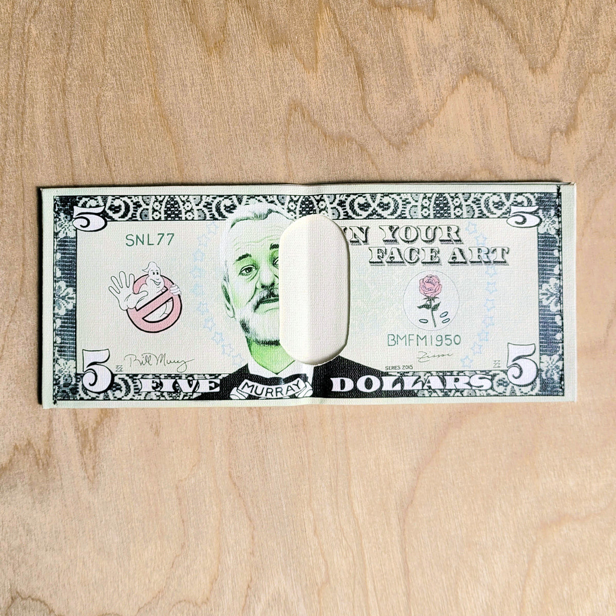 5 Dollar Bill Murray Wallet
