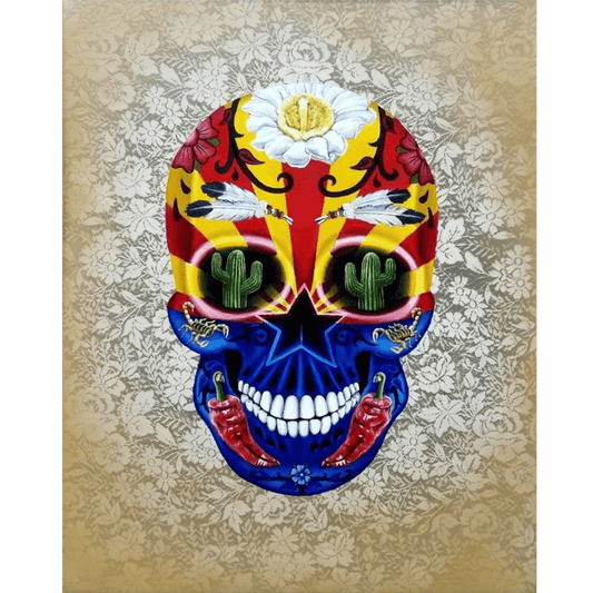 Day Of The Dead Arizona Skull