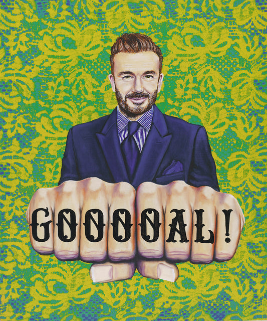 David Beckham knuckle tattoo variants