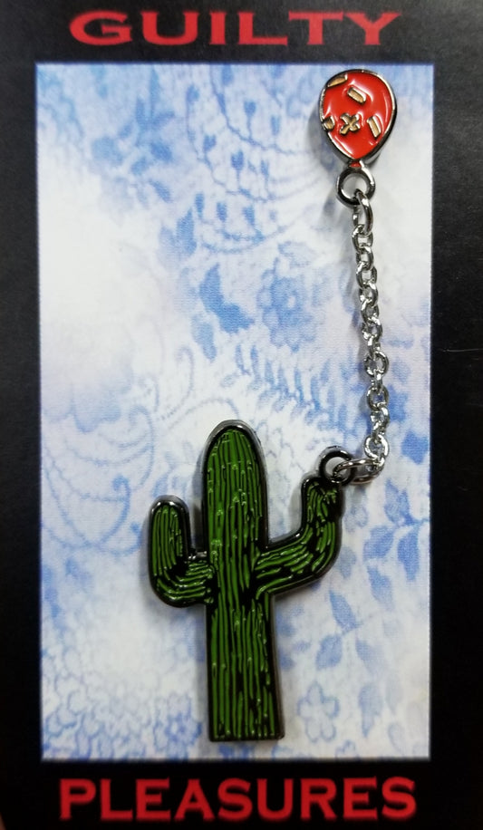 Guilty Pleasures PIN (cactus with balloon)