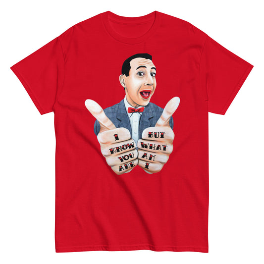 Pee Wee Herman uni-sex t shirt