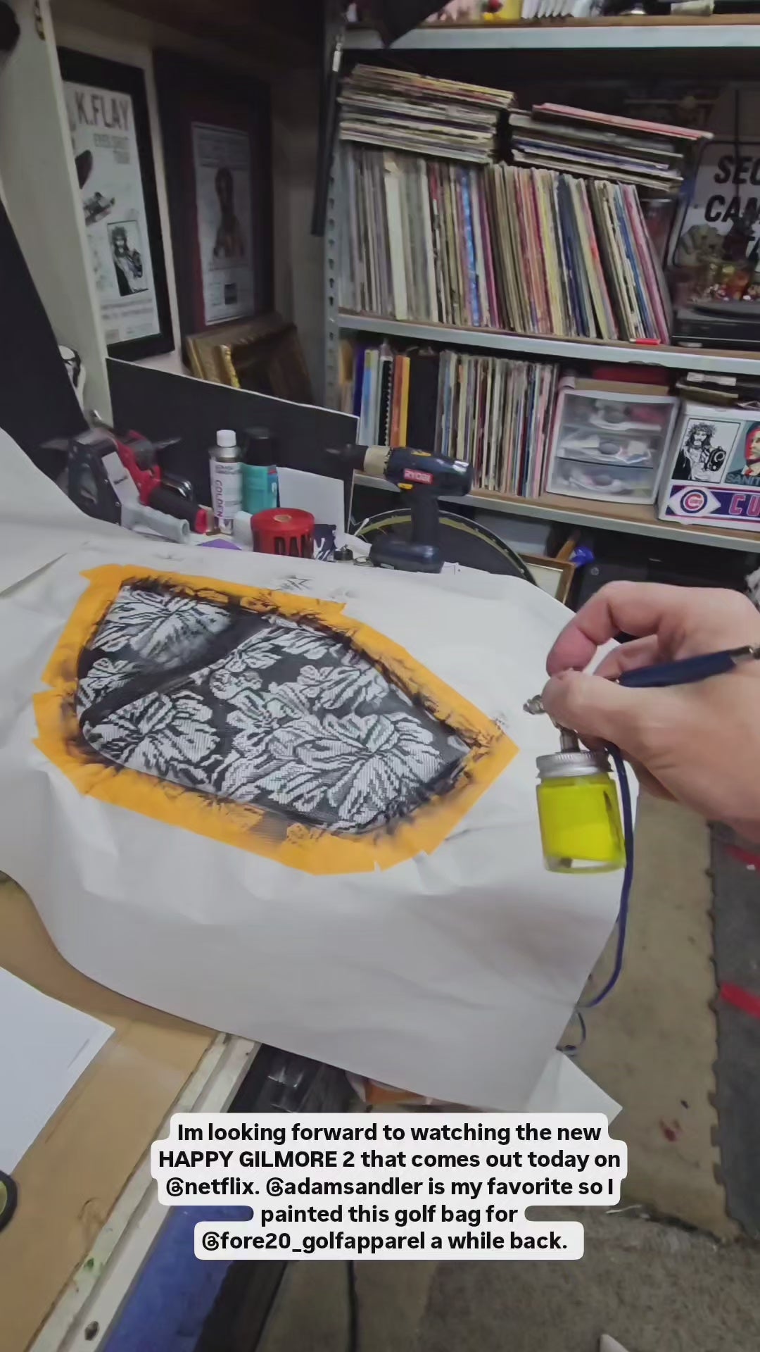 CUSTOM GOLF BAG
