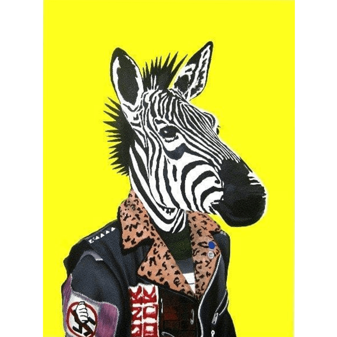 Punk Rock Zebra
