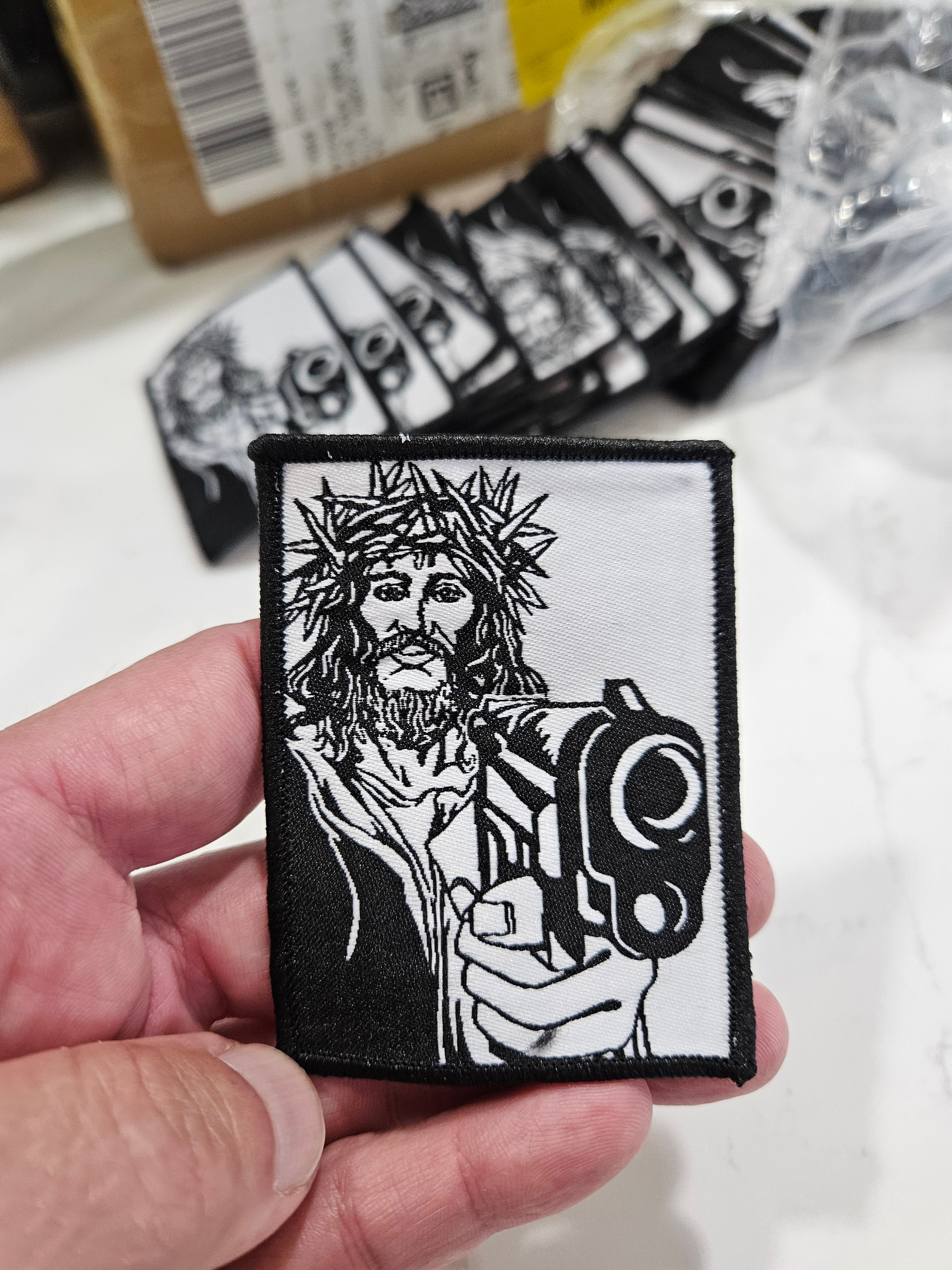 GANGSTA JESUS patch