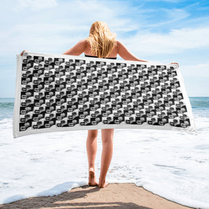 Gangsta Jesus Beach Towel